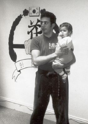 SF 1991 - teaching with my son Thomas